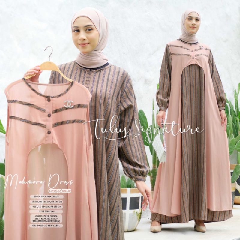 Mahmera dress premium by tulus signature