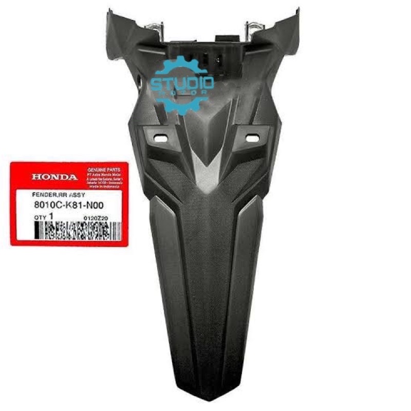 SPAKBOR BELAKANG REAR FENDER NEW BEAT ESP 16 8010C-K81-N00 ORIGINAL AHM