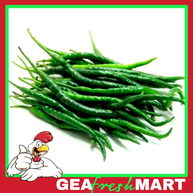 

Cabai keriting merah/hijau 100gr