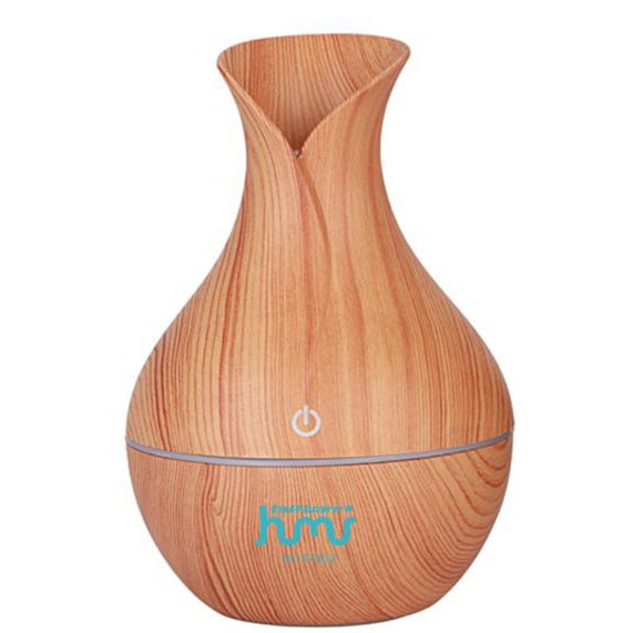 MPro Humi Ultrasonic Humidifier Diffuser Aromatherapy Marbel White Wooden Dark Wood 130ml RJS21 Oils jnp