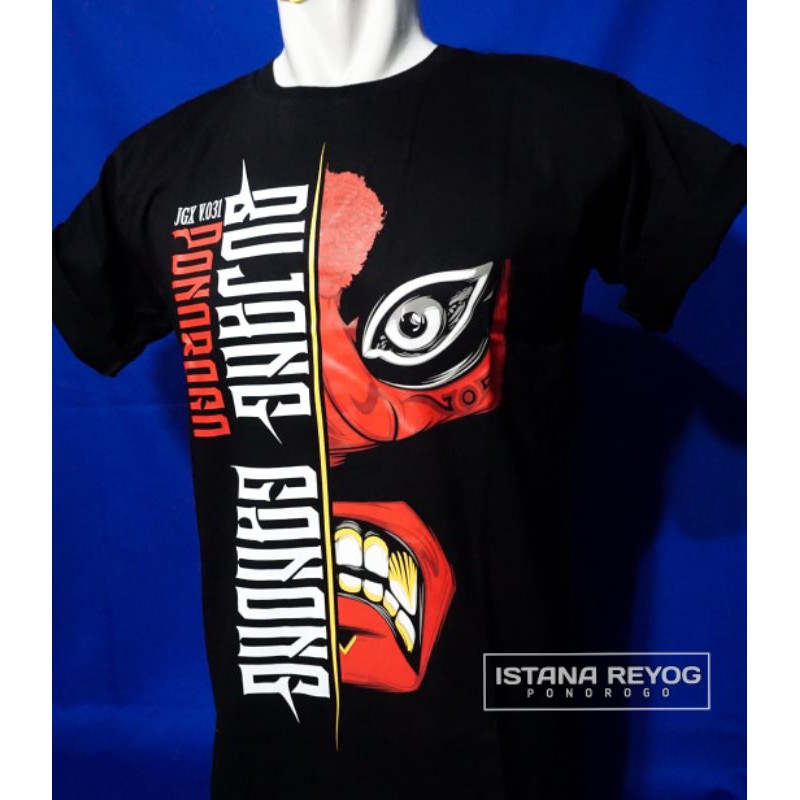 KAOS  BUDAYA BUJANGGANONG GANONG TERBARU ORIGINAL PONOROGO JIEGEX JEGEX BGF003