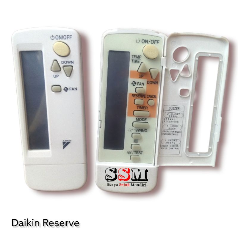 REMOT AC DAIKIN RESERVE