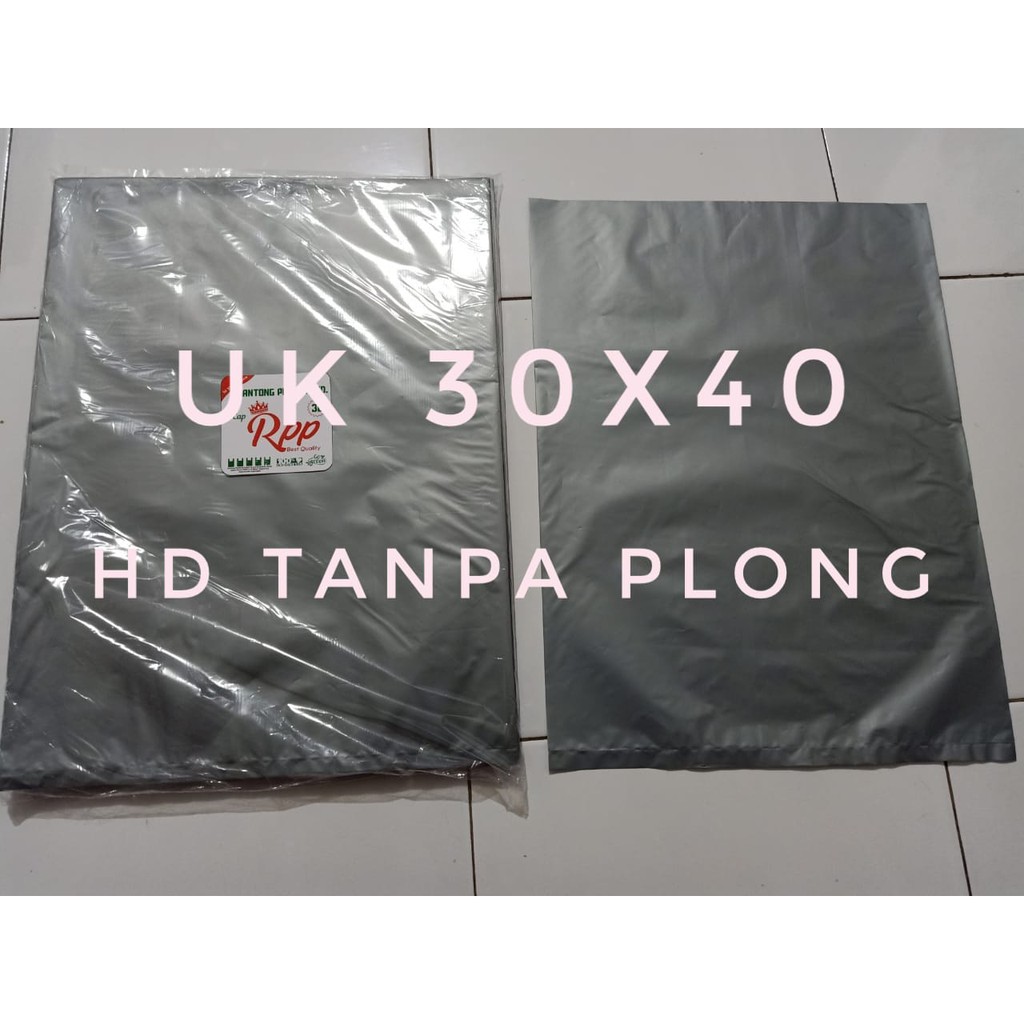 &lt;Ecer&gt; Raja Packing PLASTIK  HD TANPA PLONG UK 30X40 TEBAL 0,45 | Plastik packing | Plastik olshop