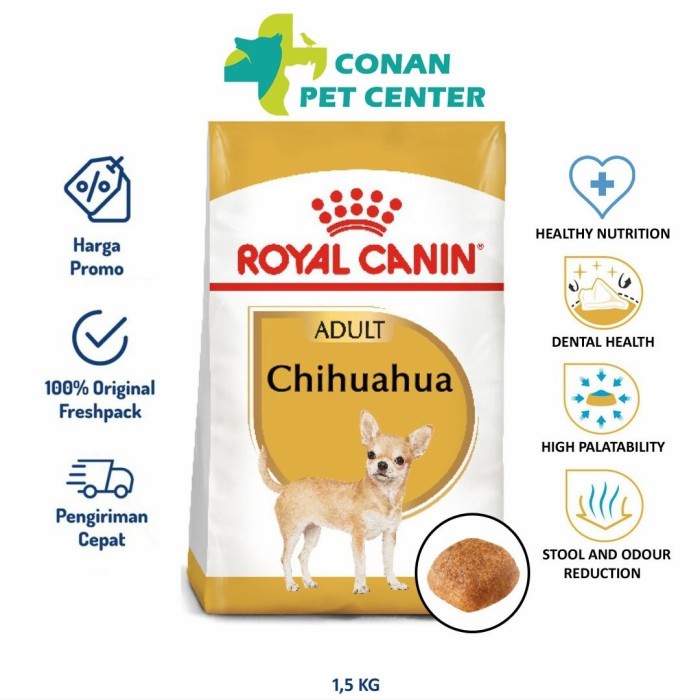 Jual ROYAL CANIN CHIHUAHUA ADULT 1,5 KG Shopee Indonesia