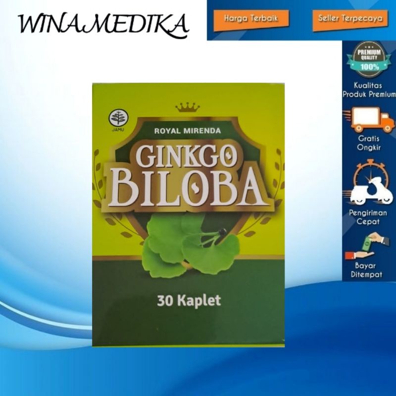 GINKGO BILOBA ROYAL MIRENDA 30 KAPLET