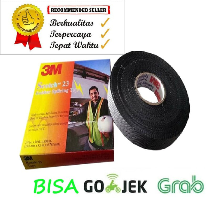 

spesial 3M ISOLASI LISTRIK SCOTCH 23 | RUBBER SPLICING TAPE Limited