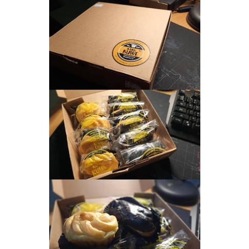 

Sus dan Eclair Mini Choux Lady Finger parcel khas Kangkuwe