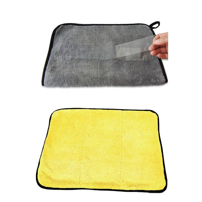 Kain Lap Mobil Microfiber Towel Cloth Velvet 30 x 30cm - DH01 - Multi Color