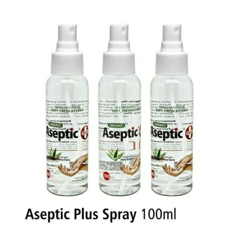 Aseptic Plus spray OneMed 100ml / Hand sanitizer spray 100ml