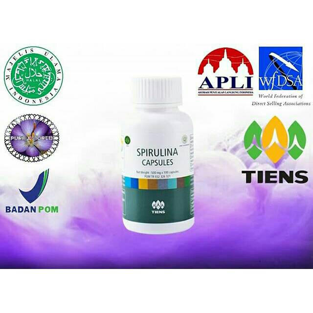 SPIRULINA CAPSULES DARI TIENS SYARIAH