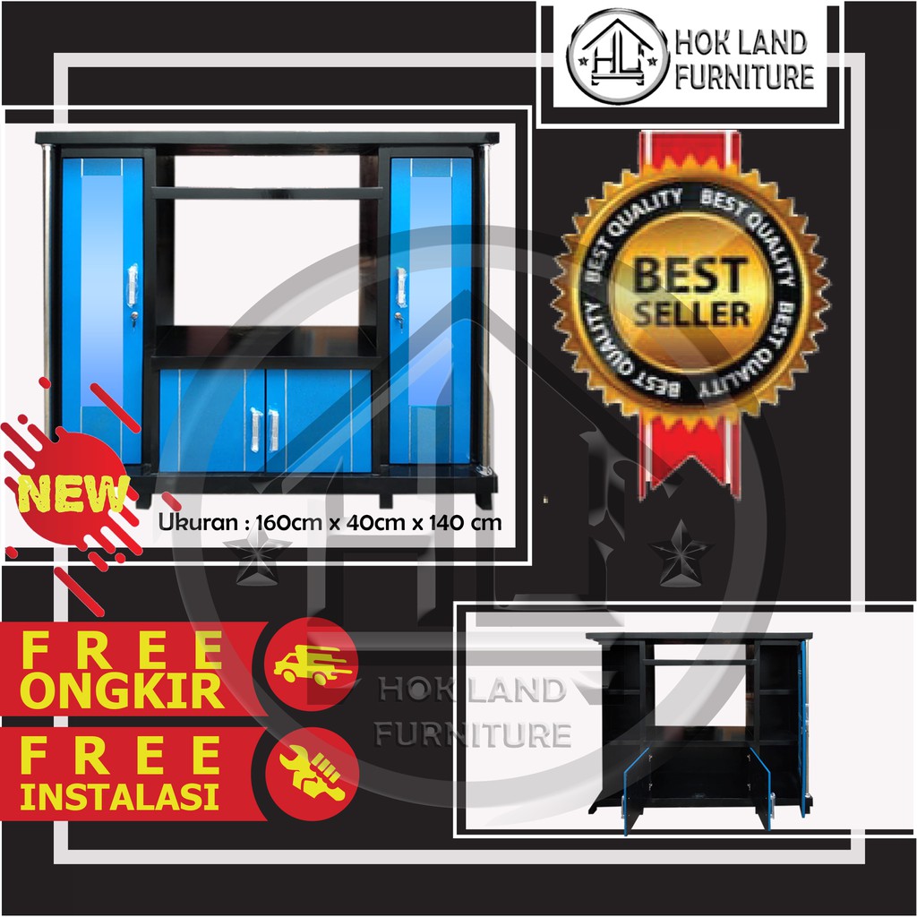 Lemari Tv Meja Tv Buffet Tv Minimalis Murah / Bufet Tv Avanza / Bufet Tv Minimalis Triplek / BA21