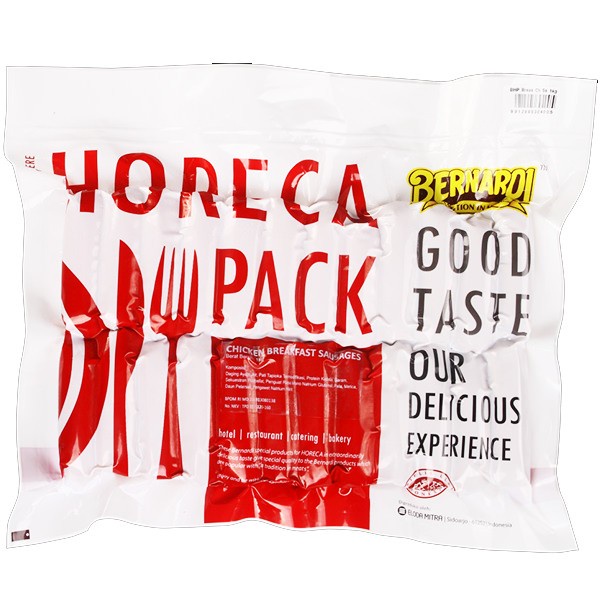 

BERNARDI HORECA PACK CHICKEN BREAKFAST SAUSAGE 1 KG