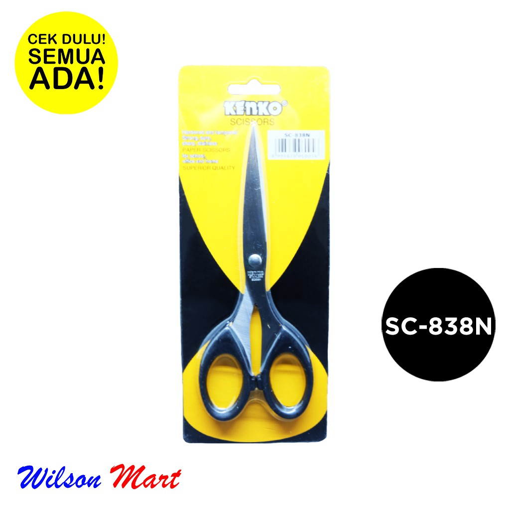 

KENKO PAPER SCISSORS SC 838N GUNTING KERTAS SEDANG