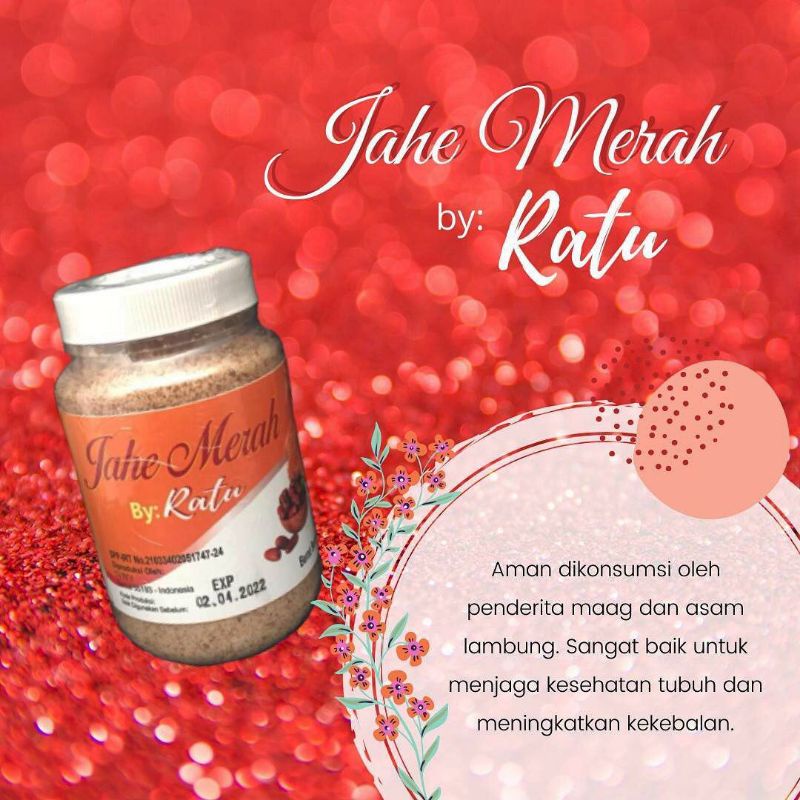 

RATU Jahe Merah