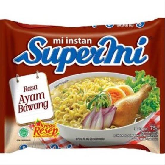 

s574gfd Supermie Ayam Bawang 75 Gram Ff064151E