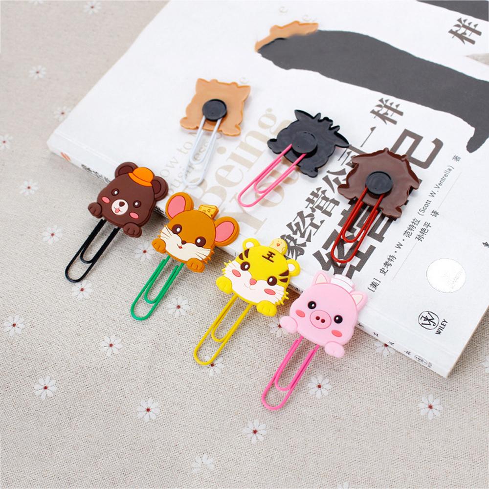 Jepitan Kertas Agustina Mini Animals Fruit Index Clip