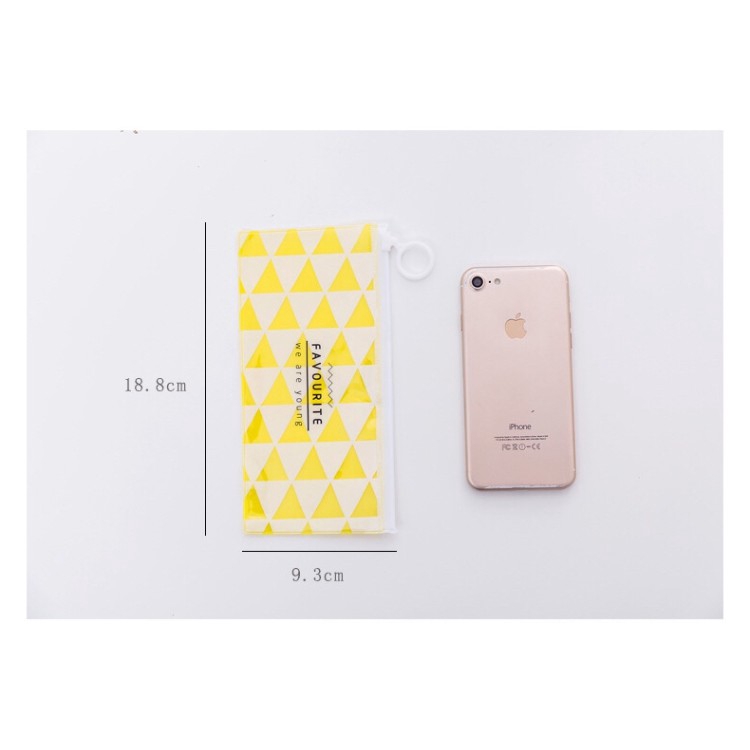 TEMPAT PENSIL ZIP TRANSPARAN MOTIF KARAKTER LOVE TEMPAT KOSMETIK ZIPPER KOTAK PENSIL MURAH IMPORT-7