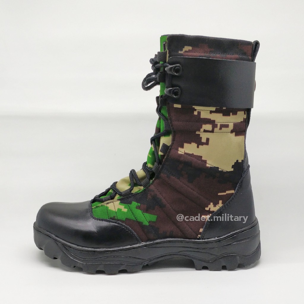 Sepatu Combat Boots PDL - Raider Hitam