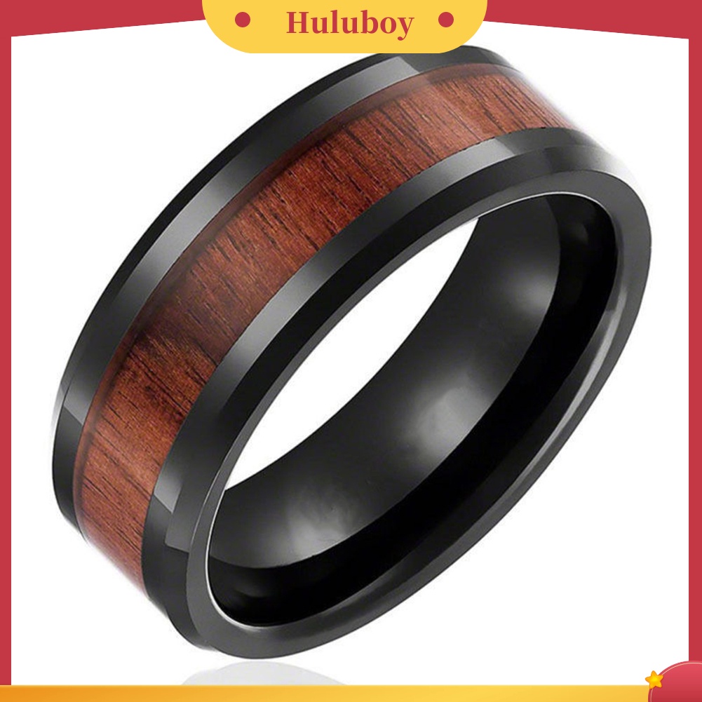 Hu Hu Hu Hu Hu Alat Bantu Pasang Kacamata♡ Cincin Bahan Titanium Steel Ukuran US 7-10 Untuk Pria Dan Wanita