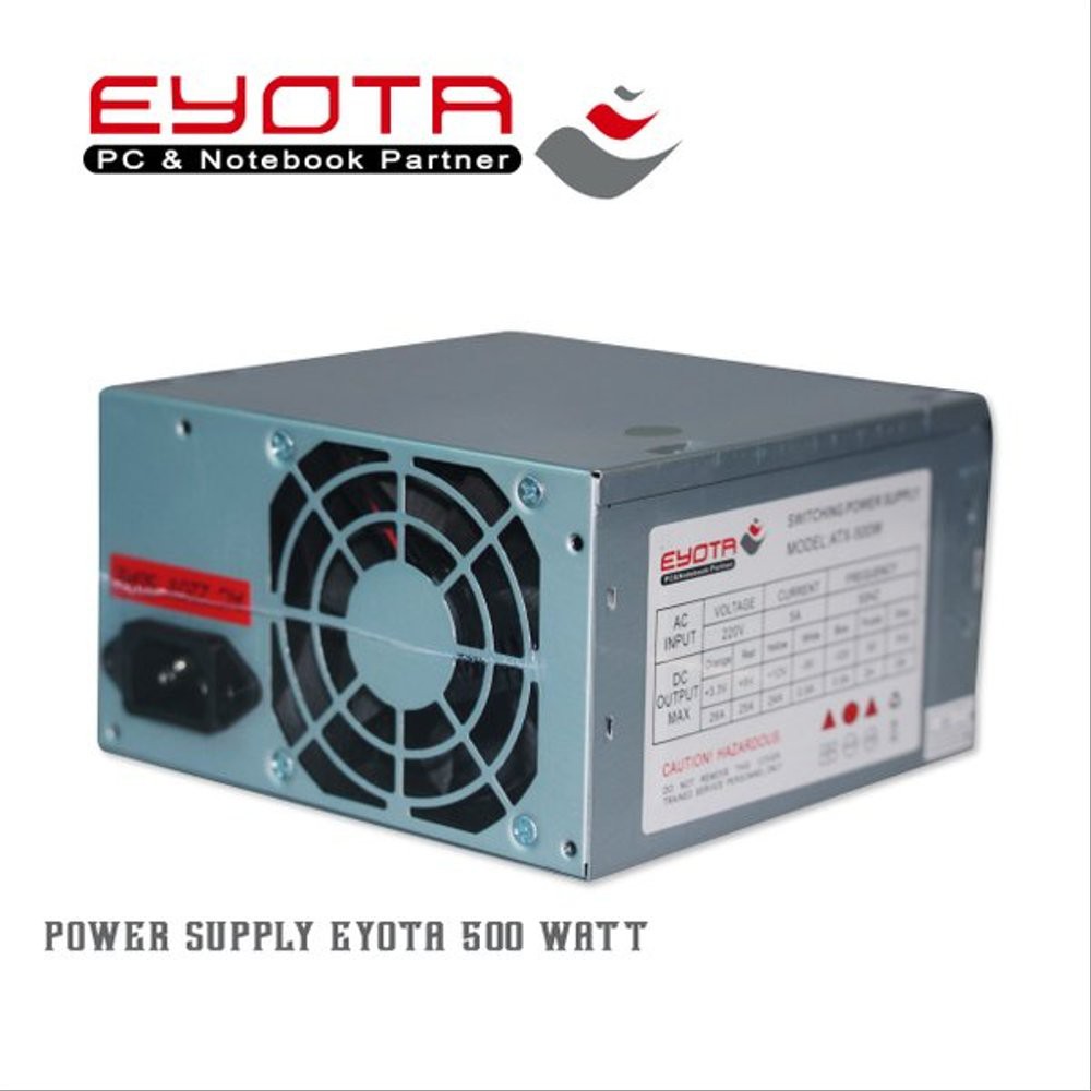 POWER SUPPLY UNIT PSU 500W EYOTA