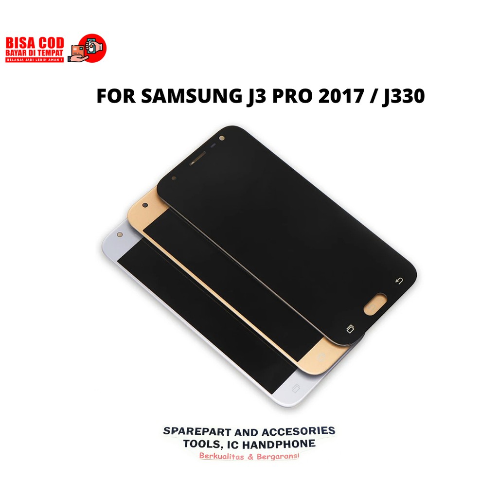 LCD TOUCHSCREEN SAMSUNG J330 / J3 PRO 2017 KUALITAS ORIGINAL