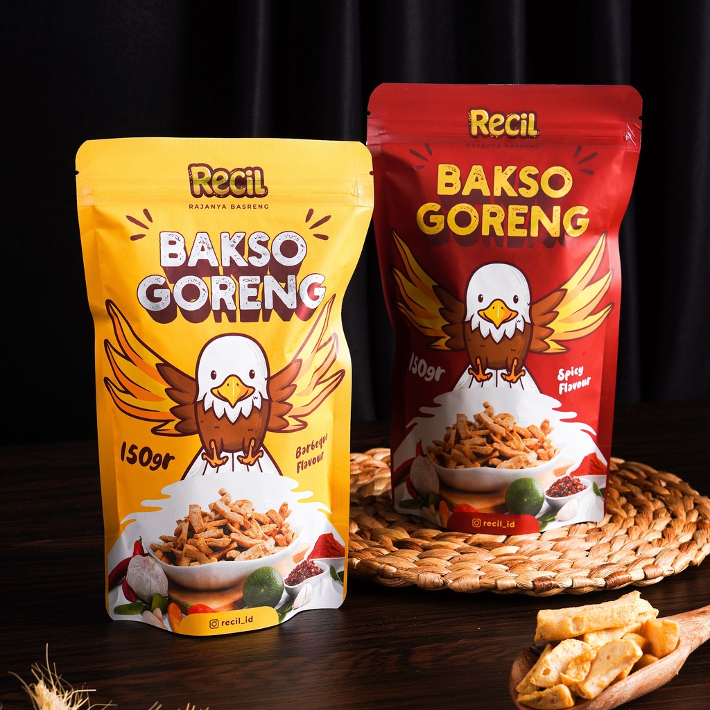 

BASRENG KRIUK PEDAS CEMILAN / BAKSO GORENG PEDAS / RECIL 150 GRAM