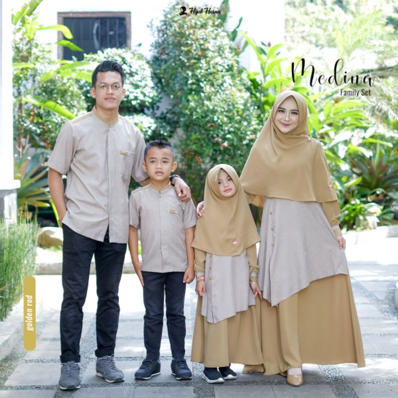 PO SARIMBIT FAMILY SET MEDINA BATCH 2 BY HASNA HIJAB