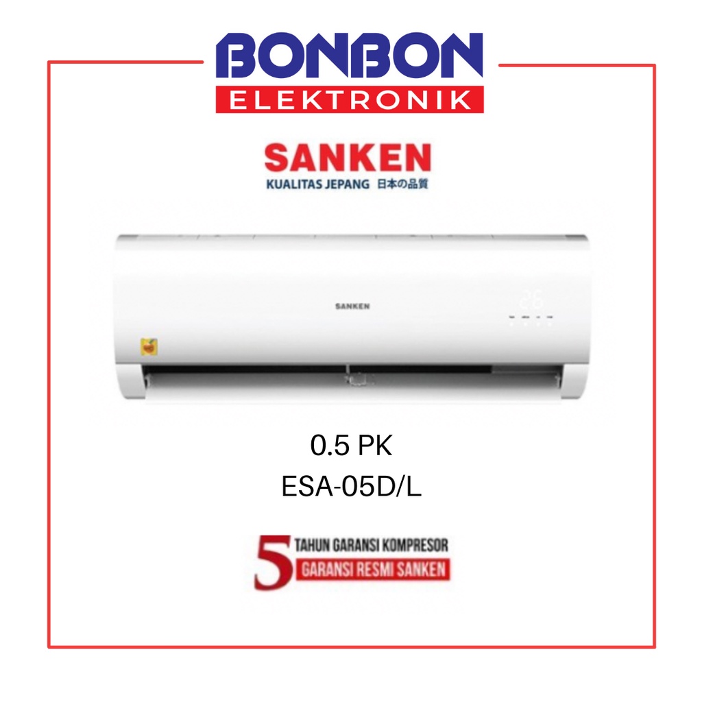 Sanken AC 0.5PK ESA-05D/L / 1/2PK ESA05D/L  / 0.5 PK ESA 05