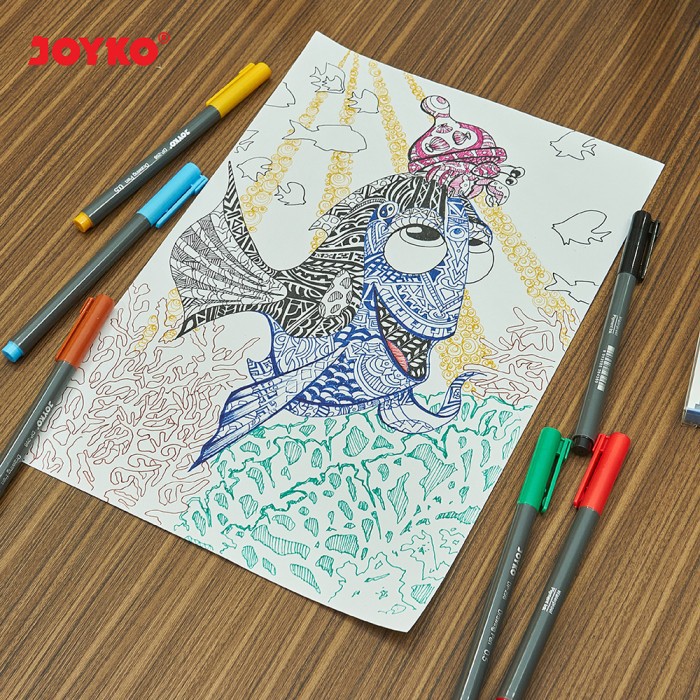 PAKET SKETCH BOOK (Potentate A6 dan Drawing Pen Set)