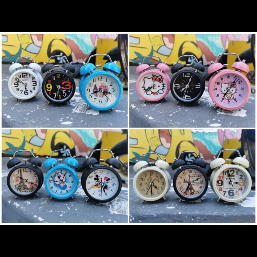 JAM WEKER SERI 6025 MOTIF KARAKTER