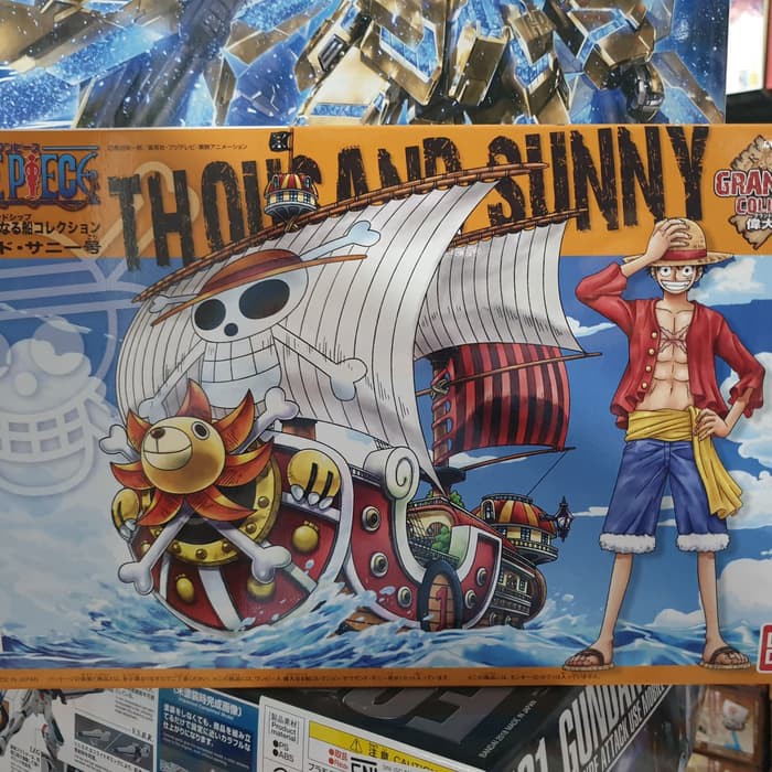 Grand Ship Collection Thousand Sunny One Piece Plamo 01 Bandai