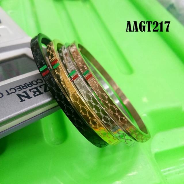 Gelang Titanium Isi 4 PCs AAGT217