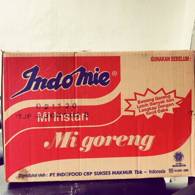 Indomie Goreng 1 DUS isi 40 Bungkus Ready Stock Siap Go Send Grab Express