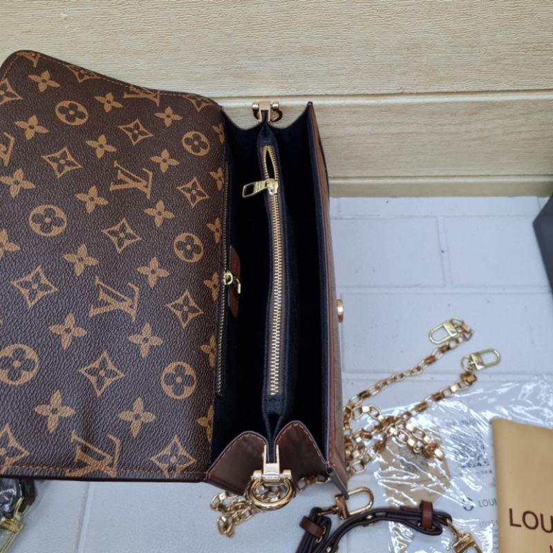 LV dauphine / tas brandad import lv / tas lv dauphine premium free box / tas selempang lv