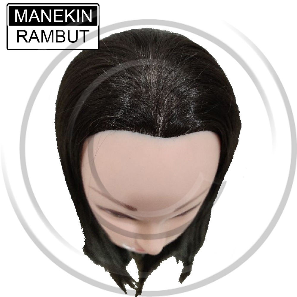 AMARA / Manekin Rambut (Patung Kepala) (Rambut Palsu) (Belajar Pangkas &amp; Model Rambut)