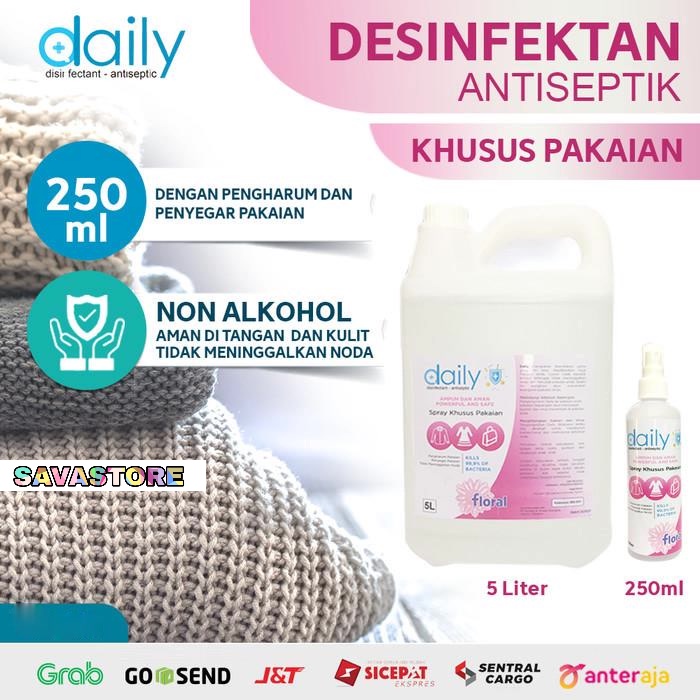 Desinfektan Antiseptik Daily 5 LITER Khusus Pakaian Aman di Kulit - Disinfectant Disinfektan