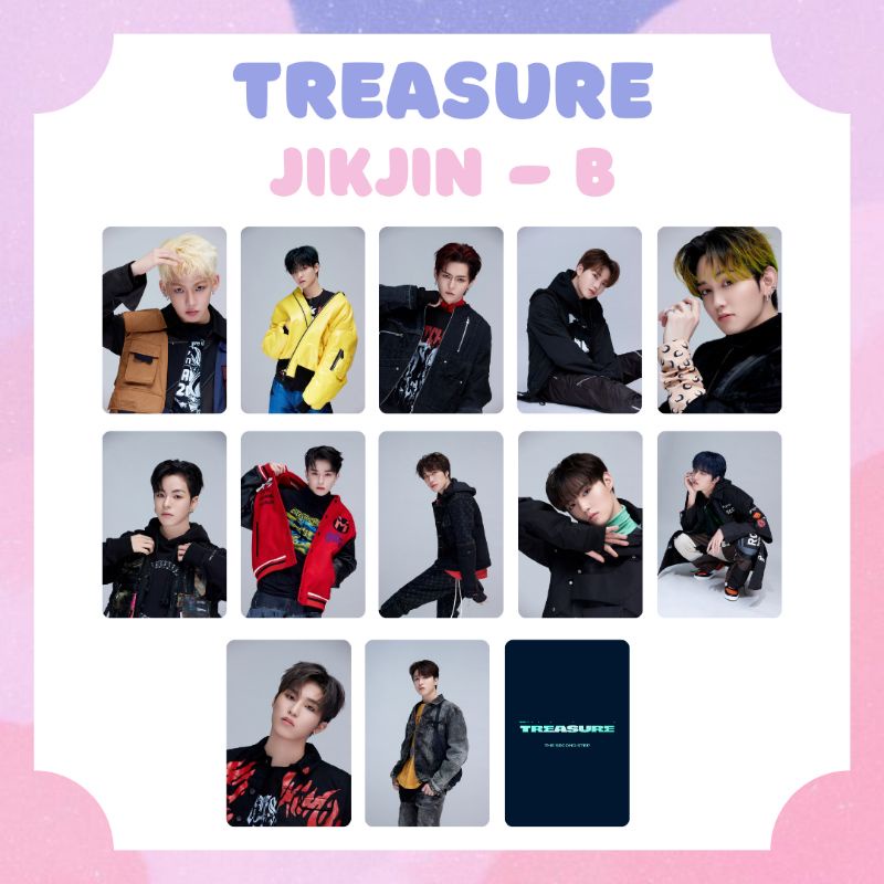 [TREASURE] PHOTOCARD JIKJIN TREASURE ‼️ BACA DESKRIPSI ‼️