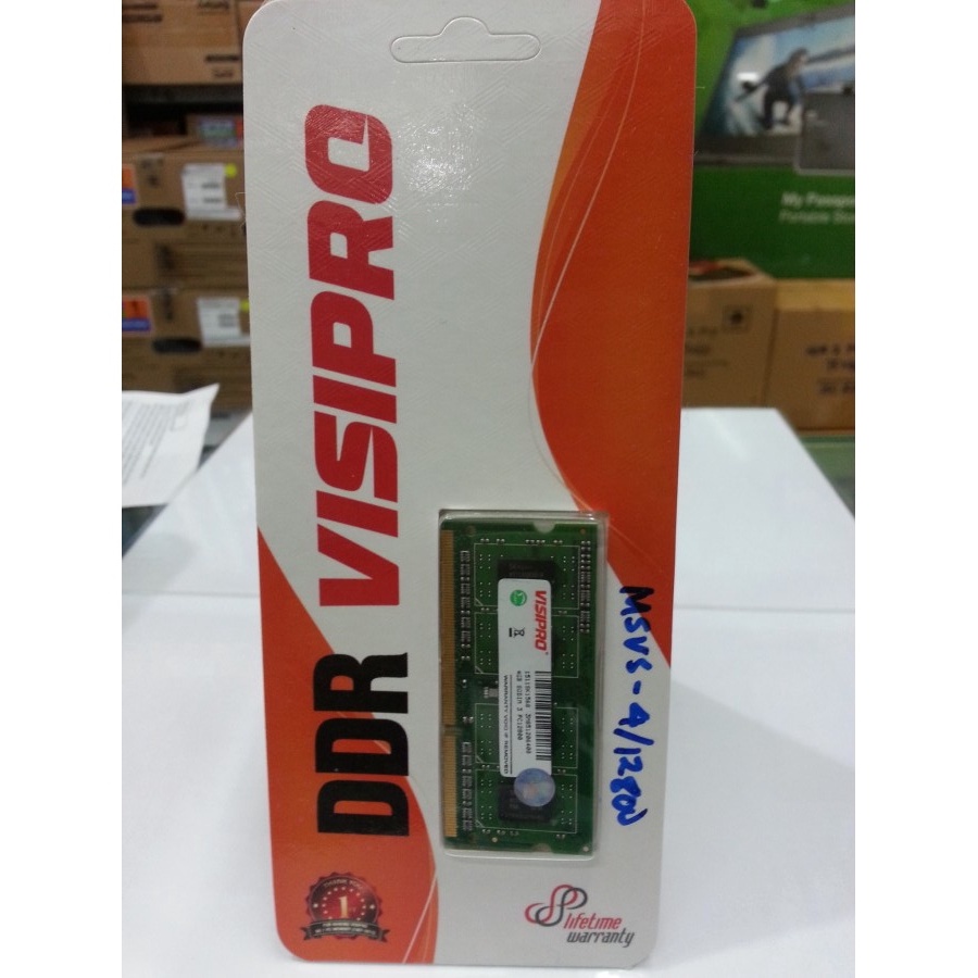 RAM Komputer Memory DDR3 Visipro Sodim 4GB