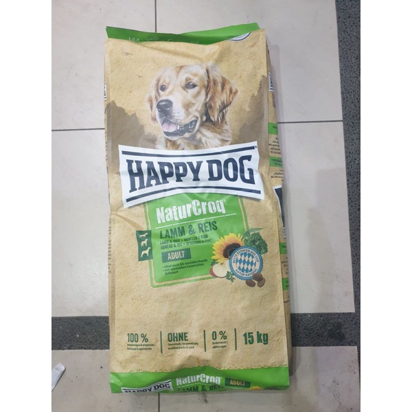 Happy dog naturecroq adult lamm and reis 15kg