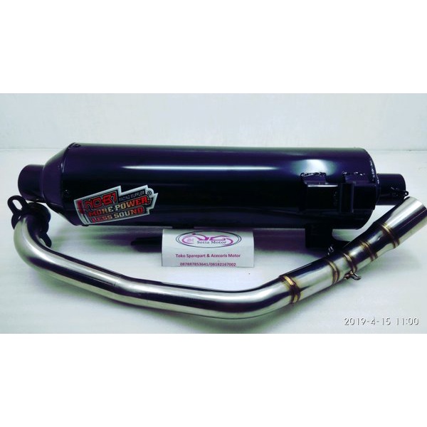 Knalpot Racing Aerox Nobi Standard Racing