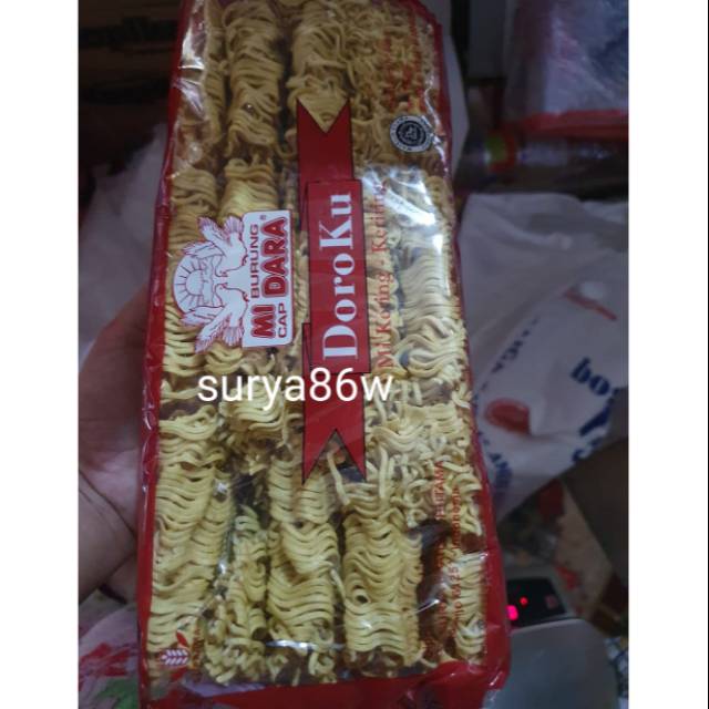 

1 bungkus mie burung dara DOROKU 600gr