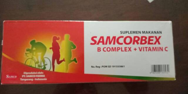 Samcorbex Vitamin C Dan B Plex Indonesia