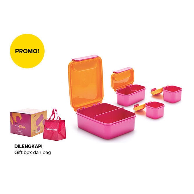 Klik Klak Set Tupperware
