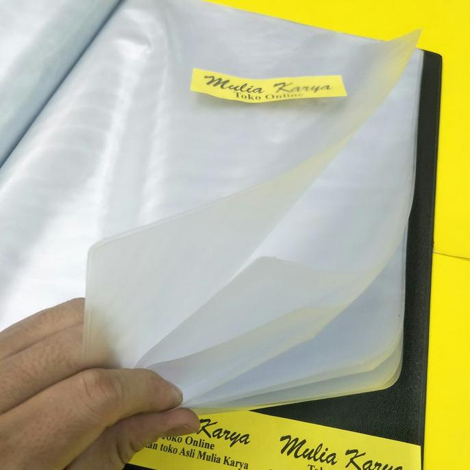 

READY COD Document Keeper 20 lembar TEBAL Motif KULIT / Clear Holder 20 lembar PROMOKode 3489