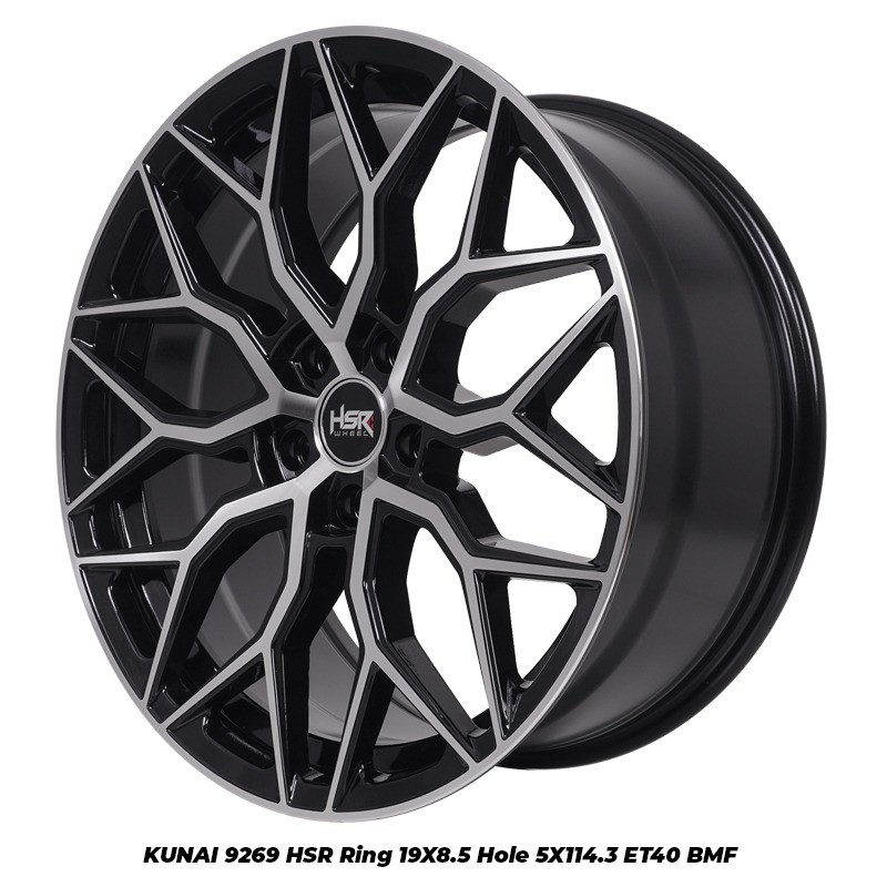 Velg Mobil HSR KUNAI 9269 Ring 19 Velg Racing R19 Xpander HRV Rush Terios Terlaris