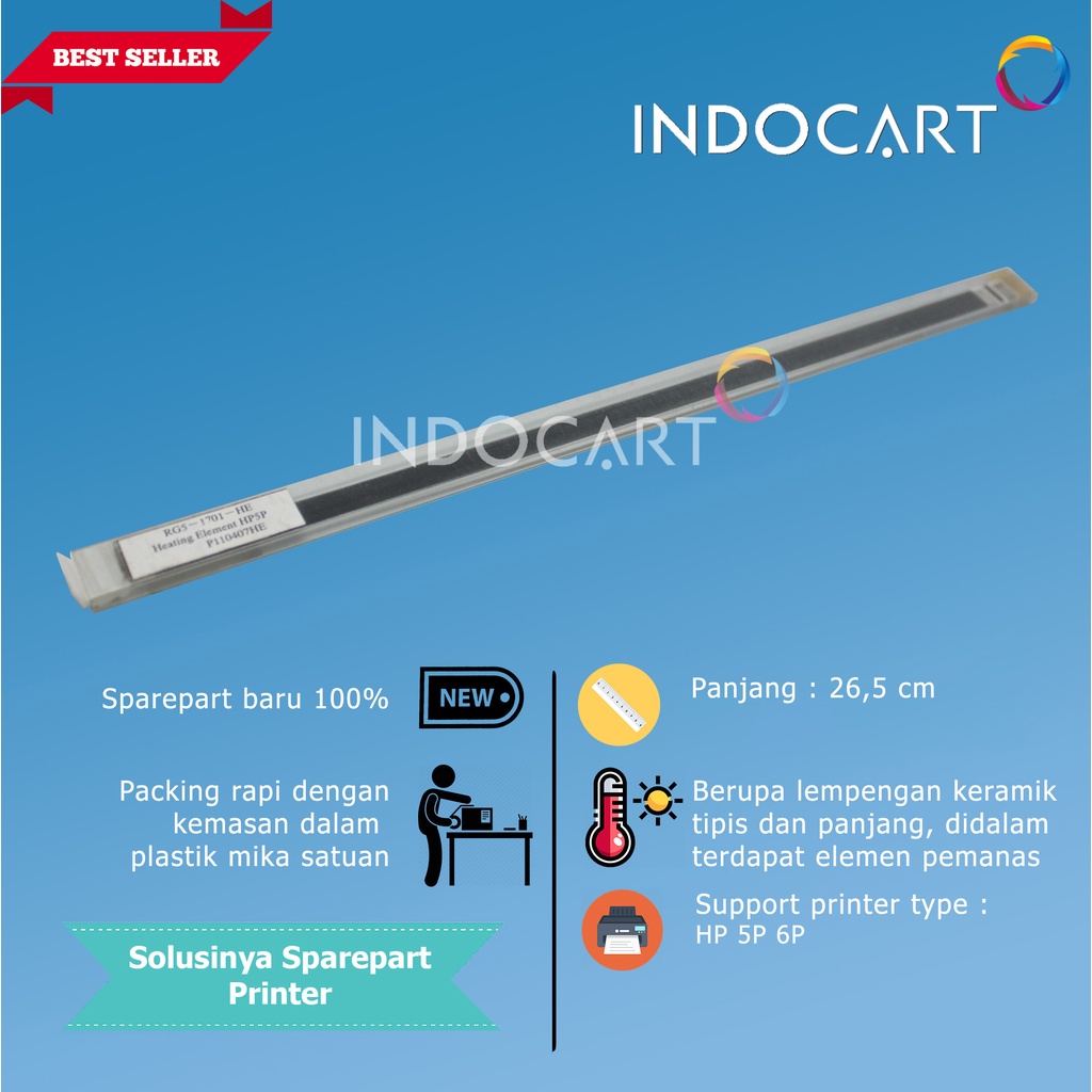 Heating Element-Keramik Fuser Pemanas-HP 5P 6P