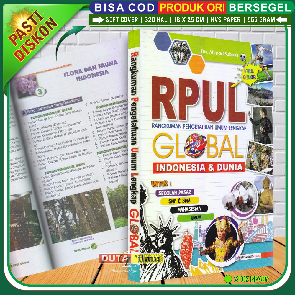 RPUL Global Indonesia dan Dunia - Sinarindo Utama | BlA