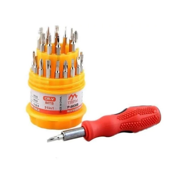 [✅COD] Set obeng drei universal magnet 31in1 lengkap magnetik multifungsi kecil mini toolkit reparas