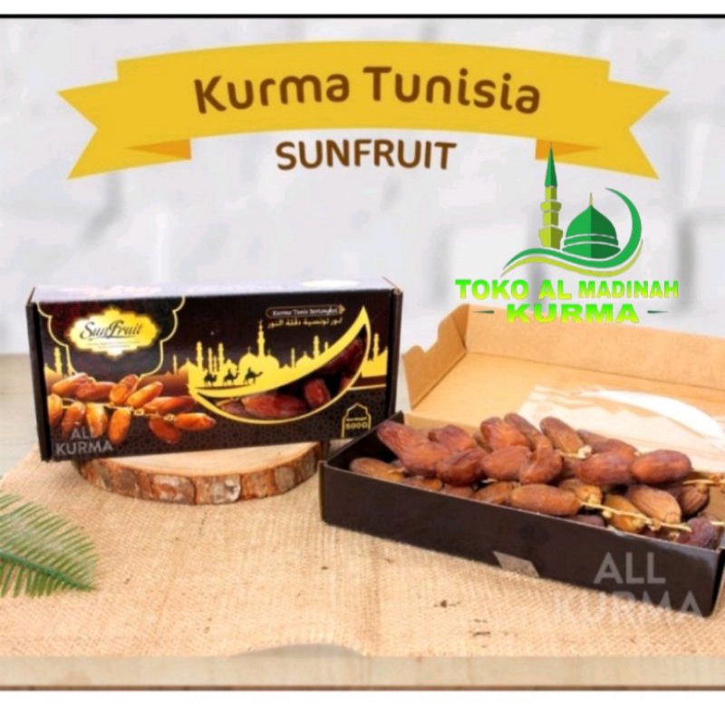 

kurma tunisia tangkai sunfruit 500gr / kurma tangkai sunfruit 500 gr / palmfuit