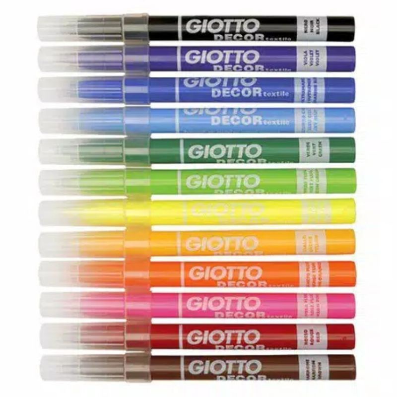 

Spidol Giotto Decor Textile Fabric Marker